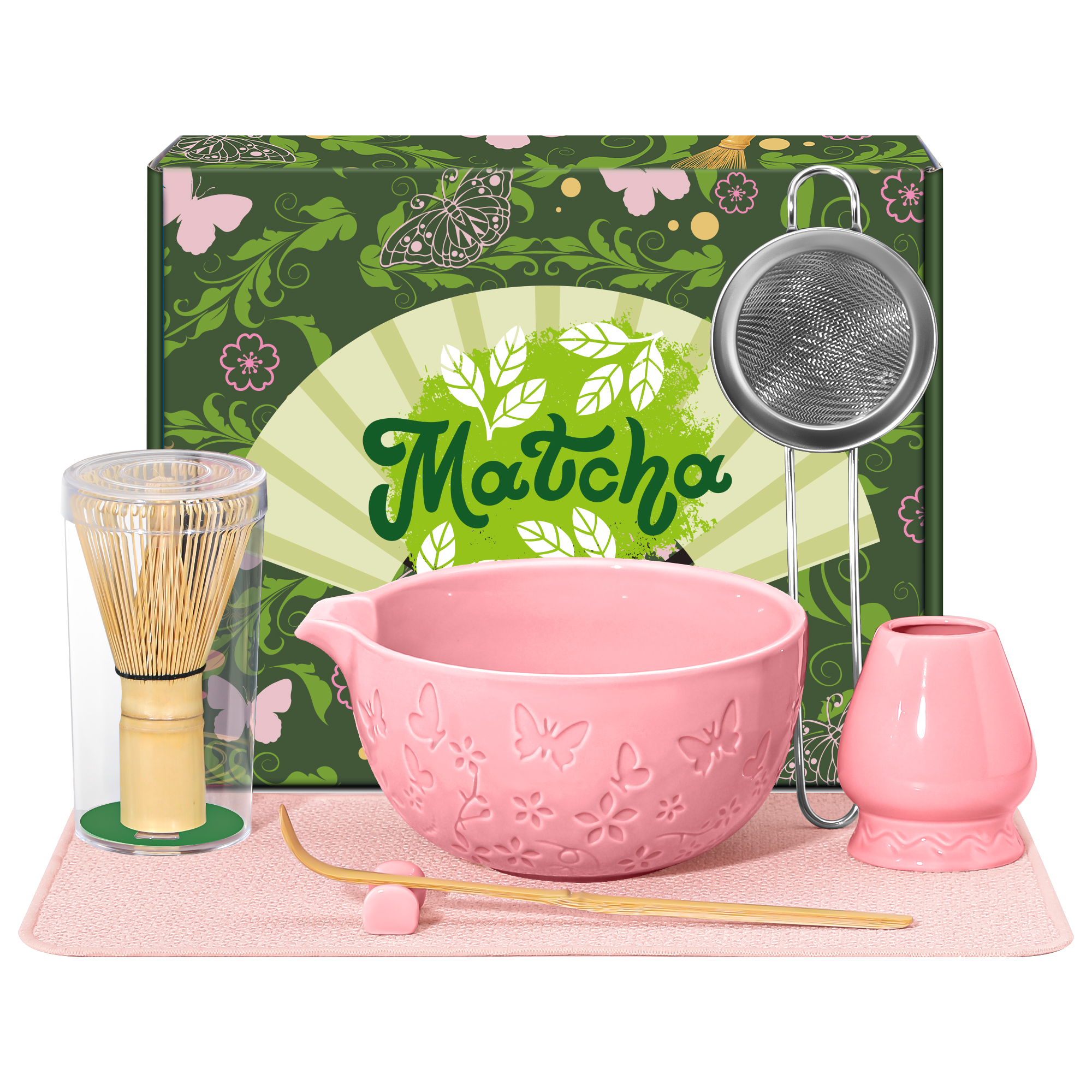 Rose - Fouet en bambou