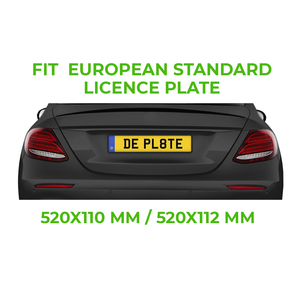 Cadre de <span class=keywords><strong>plaque</strong></span> d'<span class=keywords><strong>immatriculation</strong></span> en Silicone noir, résistant à la pluie, antirouille et Anti-bruit pour <span class=keywords><strong>support</strong></span> de <span class=keywords><strong>plaque</strong></span> de voiture, prix de gros - Product Image 2