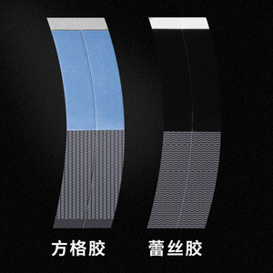 เทปต่อผมสีน้ำเงินพร้อมตาข่ายเสริมความแข็งแรงสำหรับผู้ชาย วิกผมจากวัสดุชีวภาพ 24 ชิ้น สีเหลือง หนา 0.1 มม. - Product Image 1