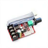 Contrôleur de vitesse de moteur PWM 15A et module de gradation LED 10-50V DC double mode avec protection contre les surcharges pour véhicule électrique