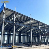 Almacén de Estructura de Acero Moderna de Fácil Instalación para Logística, Distribución, Almacenamiento y Gestión, Almacén de Estructura Metálica