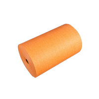 22 Mesh Wiederverwendbare Vliesstoff-Reinigungstücher Rolle Einfarbig - Orange Schnell Absorbierend Schnell Trocknend Küchen- und Haushaltsreinigungstuch