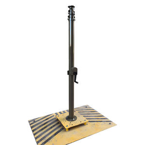 Albero telescopico manuale ad alta resistenza in fibra di carbonio da 8 metri per il trasporto di antenne di comunicazione accessori per torri di telecomunicazione - Product Image 2