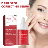 Sérum Visage Hydratant Correcteur de Taches Brunes Éclaircissant en Gros Marque Blanche 10% Niacinamide 4% Acide Tranexamique