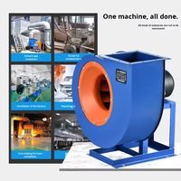 Ventilateurs extracteurs électriques à haute pression pour l'élimination de la poussière, ventilateurs centrifuges industriels 380V