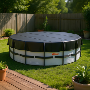 Copertura per piscina Vevor da 15 piedi in PVC impermeabile con design a coulisse per uso esterno - Product Image 2