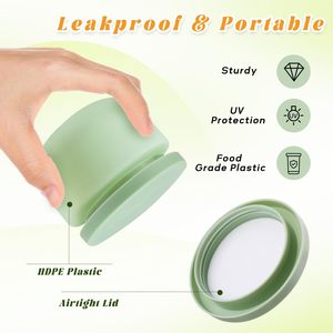 Luxury Empty Stock Cosmetic Jar 250ml Grey HDPE Wide Mouth Bottle Body Cream Cosmetic Jar for Cream <b>Packaging</b> Containers - Product Image 5