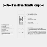 CNTD CME4-4S2R Four Channel Modular Digital Temperature Control Instrument AC100-240V 50Hz Solid State SSR OEM/ODM Plastic