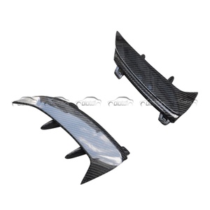 ดิฟฟิวเซอร์กันชนหลังคาร์บอนไฟเบอร์  ครีบข้าง  คานาร์ด  ทริม  สปลิตเตอร์  สปอยเลอร์ สำหรับรถยนต์เมอร์เซเดสเบนซ์ W177 A35 A45 A45S แฮทช์แบค - Product Image 6