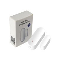 Sensor Inteligente para Puerta/Ventana SQ WIFI con Sensor de Contacto Magnético, Solución Tuya, Control Remoto por Aplicación