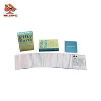 Jeu de cartes flash personnalisées pour bébés et enfants, grand format, éducatif, cognitif, imprimé, noir, carré, pour la famille