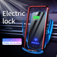 Support de téléphone de voiture à fixation automatique 15W à charge rapide, avec capteur intelligent Q3, pour iPhone – Meilleure vente