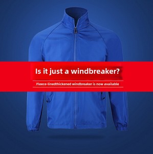 Autumn Group Work Clothes Customized <strong>Men's</strong> Women's Windbreaker Logo Printed <strong>Long</strong> <strong>Sleeve</strong> Windproof Jackets <strong>Vests</strong> Waistcoats - Product Image 3