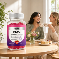 Fournisseur d'usine Distributeur Stock B2B Bonbons Gommeux Dong Quai Gingembre PMS Cohosh Noir Onagre Énergie Naturelle Immunité