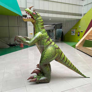 Costume Unisexe de <span class=keywords><strong>Dinosaure</strong></span> T-Rex pour Adulte et Adulte, en Stock, Taille XL, pour Fête de Noël, Mascotte pour <span class=keywords><strong>Homme</strong></span> - Product Image 1