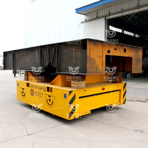 Elektrischer Schienen plattform wagen mit einer Kapazität von 20T / 20t Batterie <span class=keywords><strong>transfer</strong></span> wagen Fernbedienung/spurloser Transport wagen - Product Image 3
