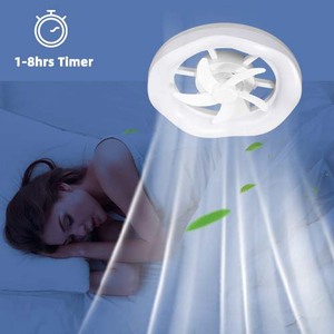 Điều khiển từ xa phòng ngủ thông minh động cơ hiện đại LED quạt trần với ánh sáng - Product Image 5