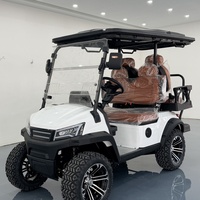 Mobil Golf Listrik 4 Kursi dengan Kit Legal Jalan Raya Langsung dari Pabrik