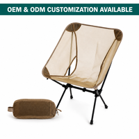Chaise pliante en aluminium 7075 ultralégère 910g avec dossier en maille respirante, portable pour la randonnée, le camping, la pêche, la plage, durable et facile à transporter