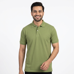 T-shirts Polo Homme Grande Taille S-6XL en Coton Lavé, Design Sportif, Broderie Unie – Promotion Vente - Product Image 1