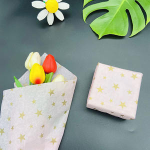 금박 스타티슈 종이 선물 포장 종이 대량 맞춤형 티슈 종이 로고 재활용 선물 포장 - Product Image 6