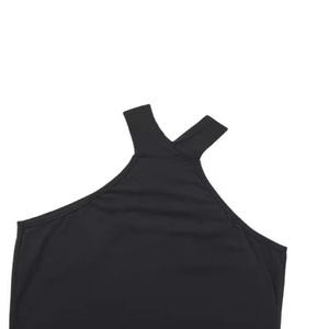 Robe moulante sexy dos nu pour femme, style européen et américain, respirante, mi-mollet, avec soutien-gorge intégré, élégante, collection Printemps-Été 2025 - Product Image 4
