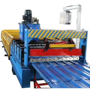 Galvanized Sheet Roller Trapezoidal Roof Making Color Steel Ibr Roofing Forming Rolling Machine