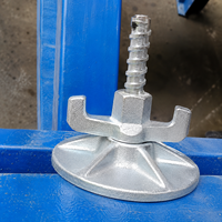 Ensemble d'écrous de serrage combinés Tengrui avec base universelle filetée M17 et tige filetée de 200 mm pour fixation de support de carotteuse à béton