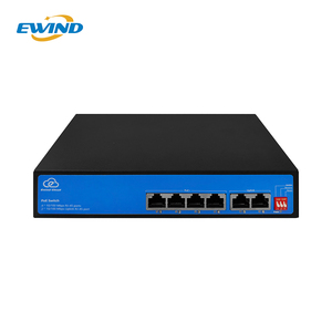 แอปเว็บคลาวด์จัดการสวิตช์ PoE IEEE 802.3af/at แบบ 4 พอร์ต ความเร็ว 1000Mbps 1.2Gbps-52V SFP อีเธอร์เน็ต กล้องวงจรปิด IP  AI - Product Image 1