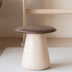 Massivholz hocker Ahorn Eiche Stuhl einfachen Stil Hocker