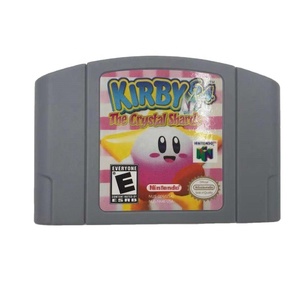 <span class=keywords><strong>Nuevo</strong></span> <span class=keywords><strong>Kirby</strong></span> 64 the Crystal Shards Game Card N64 Accesorio <span class=keywords><strong>de</strong></span> consola <span class=keywords><strong>de</strong></span> juegos con cajas originales - Product Image 1