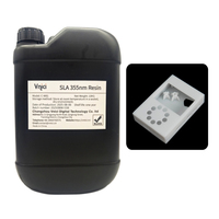 Photopolymère rigide standard de la résine 355nm rigide universelle pour la résine photopolymérisable par lumière blanche d'usage universel d'imprimante de SLA 3D