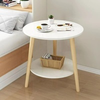 YOUTAI Table basse ronde nordique simple et abordable pour salon, table d'appoint, table de bout de canapé – Meilleure vente