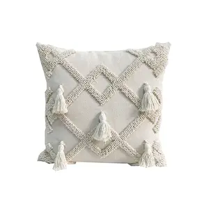 Yeni sıcak satış İskandinav modern basit boho atmak yastık kapak kanepe yastık minder örtüsü ev dekorasyon için ünlü model