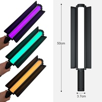 Bâton lumineux LED professionnel portable pour photographie, température de couleur réglable 2500-9000K, CRI 95, alimenté par USB pour la prise de vue vidéo en studio