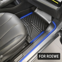 Accessoires d'intérieur de voiture Tapis de sol 5D Tpe pour Roewe i5 2019-2023