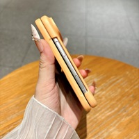 Étui pliable Duo pour iPhone d'Apple, support pliable 18 en 1, protection intégrale en cuir grainé Litchi