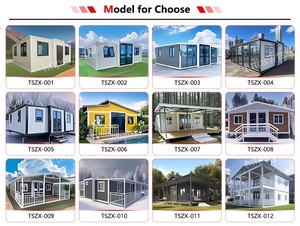 Maison modulaire en conteneur extensible Prix 20 pieds 40 pieds Maisons préfabriquées pliantes Maison préfabriquée de luxe à vendre - Product Image 3