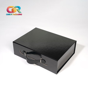 Scatola Regalo Pieghevole <span class=keywords><strong>di</strong></span> Lusso Extra Large, Confezione in Carta, Scatola Rigida Pieghevole con Coperchio Rimovibile, Scatola Pieghevole per Abbigliamento Bambini, MOQ 10 - Product Image 4