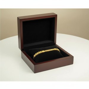 Stylish 22K Gold Chain Bracelet with Intricate Design for <b>Men</b> and Women Fashion Accessories Trendy Bracelet Luxury Bracelet - Product Image 4