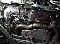 Für Porsche 718 2.0T 2.5T Komplette Auspuffanlage BOX-718-VAL2025 Wärmeisolierte Krümmer mit Mittelauslass und Klappensteuerung – Tuning-Teile