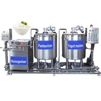 Cuve de pasteurisation automatique en acier inoxydable 304 de qualité alimentaire pour lait, lait de chèvre, yaourt et produits laitiers