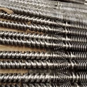 80/156 Twin Conical Twin-Screw Barrel <b>Plastic</b> <b>Extruder</b> Automatic 22:1 380V 600kg 100kg/h PVC 1 Year Warranty Motor Core for Pipe - Product Image 6