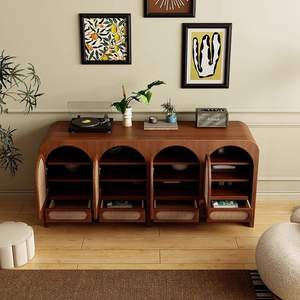 Indoor <b>Sideboard</b> Buffet Cabinet Light Luxury Minimalist Cutlery Storage Cabinet Home Furniture - Product Image 4