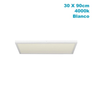 Pannello LED 72W 4000K bianco, dimensioni 2,5x30x90 cm, 6120 lumen, ideale per l'illuminazione in uffici e spazi commerciali. - Product Image 1