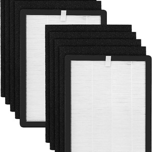 Compatible avec le <span class=keywords><strong>purificateur</strong></span> <span class=keywords><strong>d</strong></span>'<span class=keywords><strong>air</strong></span> VEVA ProHEPA 9000, filtre de remplacement HEPA avancé, ensemble de 2 + 4 pièces - Product Image 2