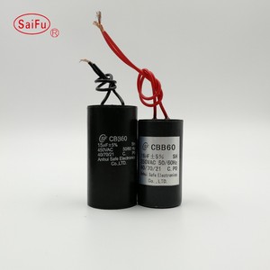 <span class=keywords><strong>Condensateur</strong></span> de moteur de pompe à eau <span class=keywords><strong>40uf</strong></span> <span class=keywords><strong>cbb60</strong></span> 300vac - Product Image 2