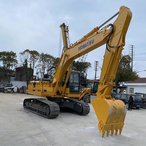 Excavadora Komatsu PC220 Usada Original de Japón, Excavadora de Segunda Mano PC200 PC240, Excavadora Mediana Komatsu PC220 de 20 Toneladas - Product Image 3