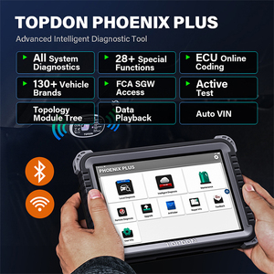 TOPDON Plus Herramienta de Codificación Automotriz OBD2 WiFi, Máquina de Diagnóstico para Autos, Probador de Autos Plus - Product Image 2