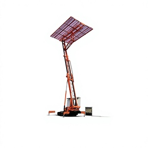 Plateforme de travail aérienne télescopique hydraulique de 26 m de hauteur de levage, capacité de charge de 8 tonnes, avec moteur et boîte de réduction - Product Image 1